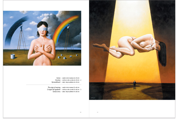 Rafal Olbinski. Paintings & Posters catalog pages