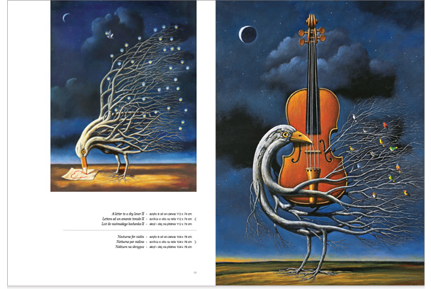 Rafal Olbinski. Paintings & Posters catalog pages