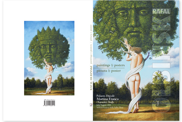 Rafal Olbinski. Paintings & Posters catalog cover