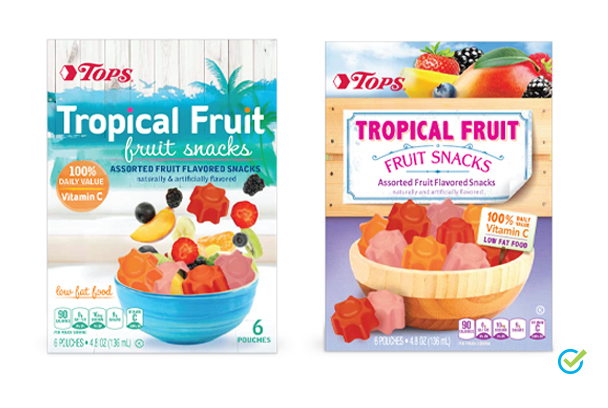 TOPS Tropical Fruit Snacks